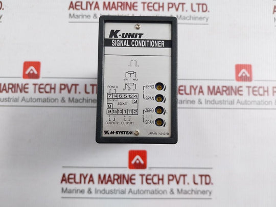 Signal Transmitter 220 Vac 0–10 Ma Part No Kwvs2-fff-h M-system