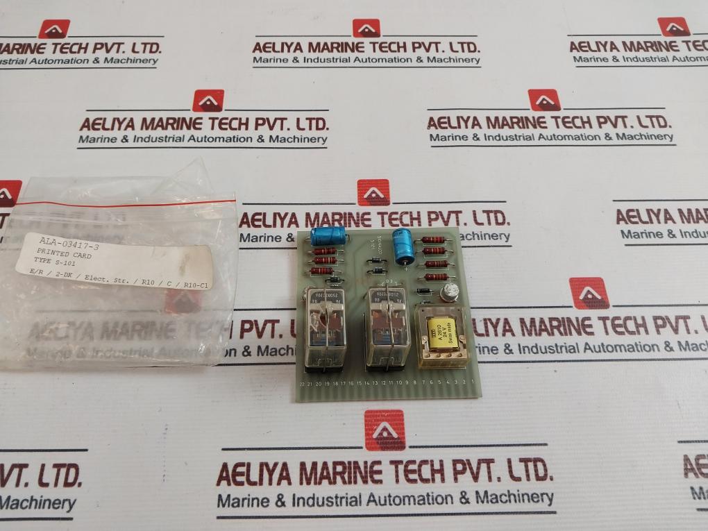 Signalco S 101 Printed Card Board