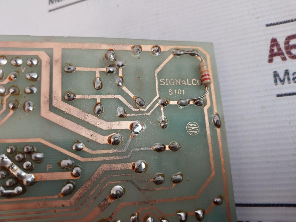 Signalco S 101 Printed Card Board