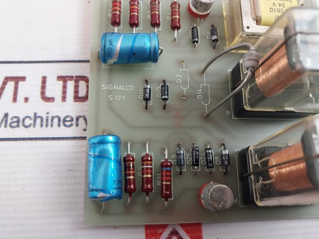 Signalco S 101 Printed Card Board