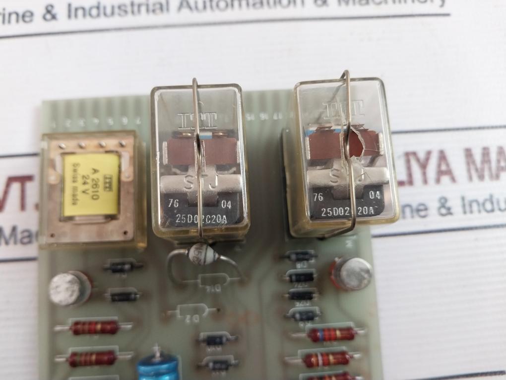 Signalco S 101 Printed Card Board