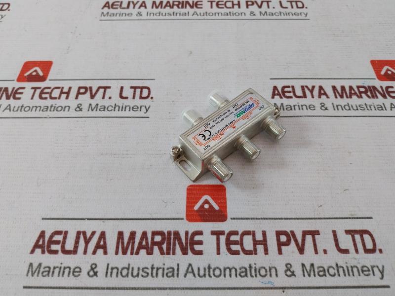 Signalmax Splss4Ppsm Rear Channel Compatible For Cable Antenna Satellite System