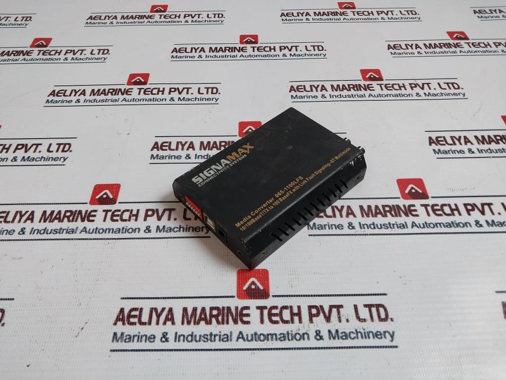 Signamax 065-1100Lfs Media Converter Fault Signaling--st Multimode Dc12V