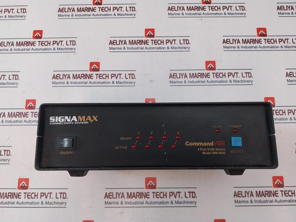 Signamax 098-8040, 4 Port Kvm Switch