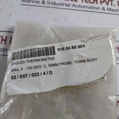 Sika 0-100 C Angled Thermometer 0-100°c
