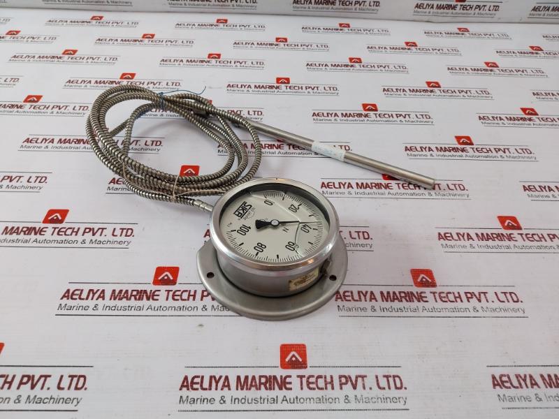 Sika 0 To 100C Industrial Thermometer Kl.1 D-12 Mm Adjustment +/-6%