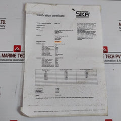 Sika Dfi Digital Indicator Set M400-pq-09-21R3, T20 15 T, Ft20 2Mv/V 10V 424 Ω