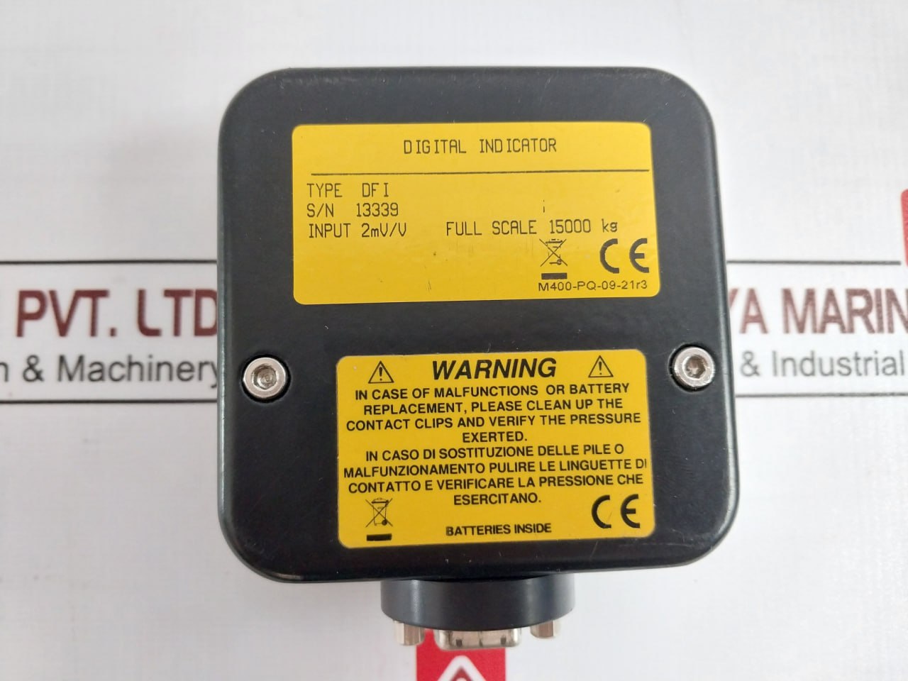 Sika Dfi Digital Indicator Set M400-pq-09-21R3, T20 15 T, Ft20 2Mv/V 10V 424 Ω