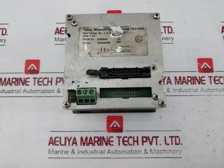 Sika TS31000 Temperature Measuring Instrument +24V VERS: 1.50