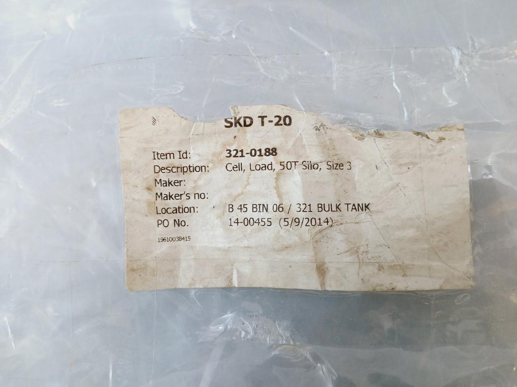 Silo 50T (3) Mount Load Cell Size 3 Skd T-20