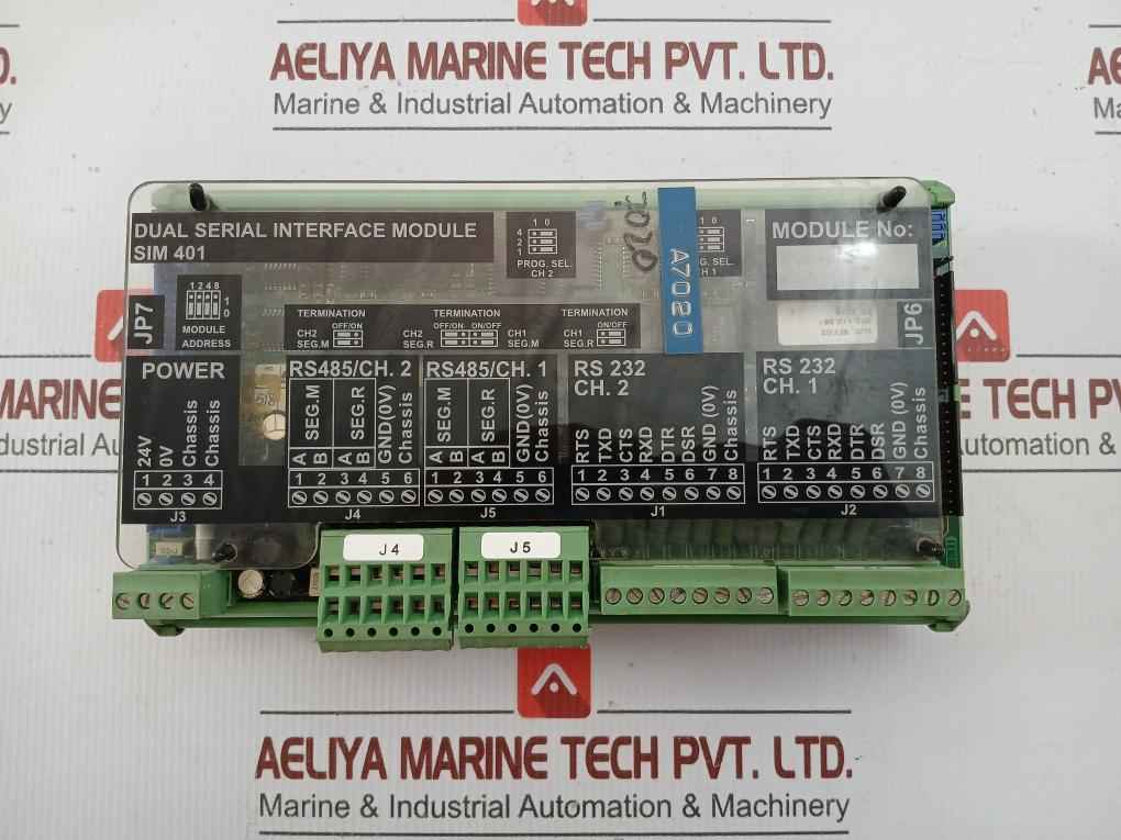 Sim 401 Dual Serial Interface Module Lyngso Marine Rev. 03
