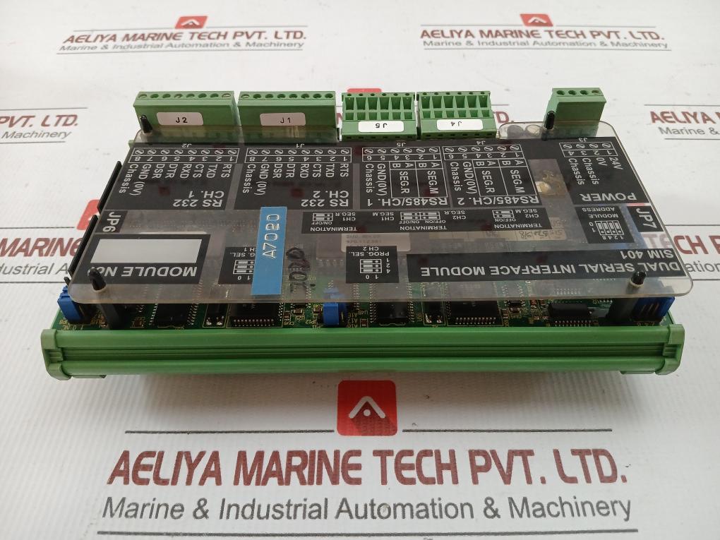 Sim 401 Dual Serial Interface Module Lyngso Marine Rev. 03