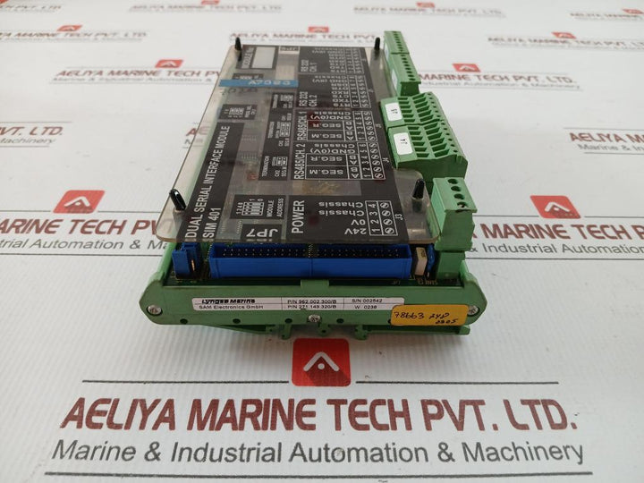 Sim 401 Dual Serial Interface Module Lyngso Marine Rev. 03