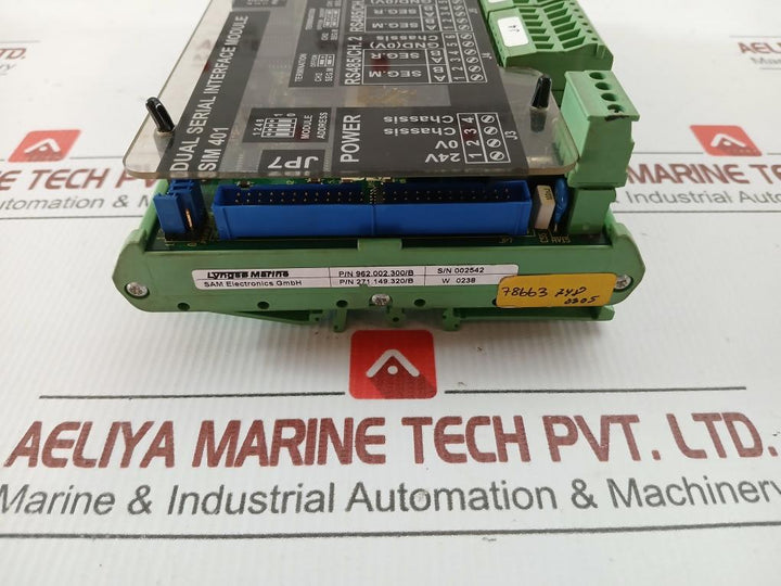 Sim 401 Dual Serial Interface Module Lyngso Marine Rev. 03