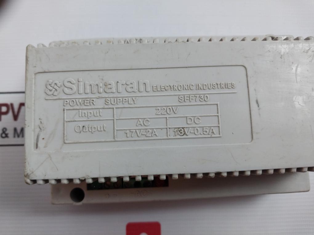 Simaran Sff730 Power Supply Module Ac17V-2A Dc13V-0.5A