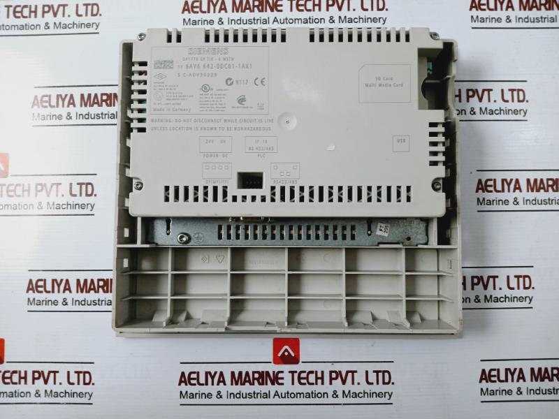 Simatic 6Av6 642-0Dc01-1Ax1 Panel Dc 24V 0.50A S C-adv36229