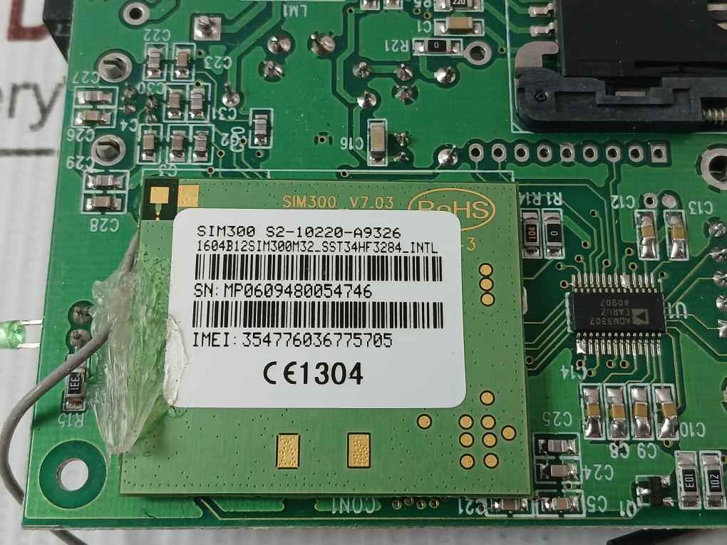 Simcom Sim300 Modem Component Board S2-10220-a9326
