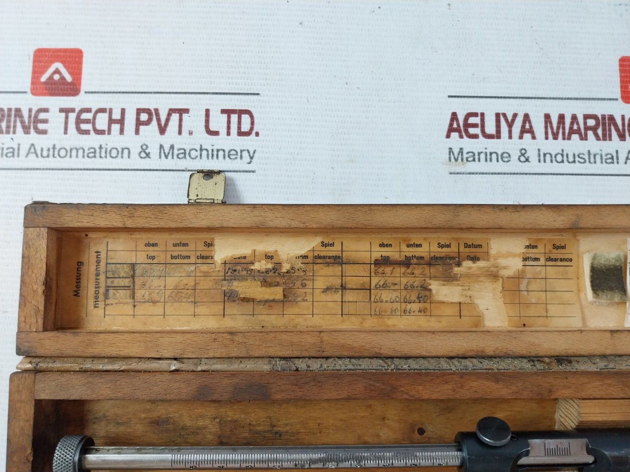Simplex-compact Seal Wear Down Gauge Measuring Device For Bearing
