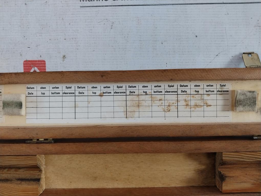 Simplex-compact Seal Wear Down Gauge S-592 4-16
