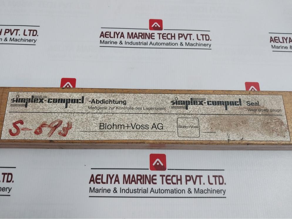 Simplex-compact Seal Wear Down Gauge S-593 Wh-222