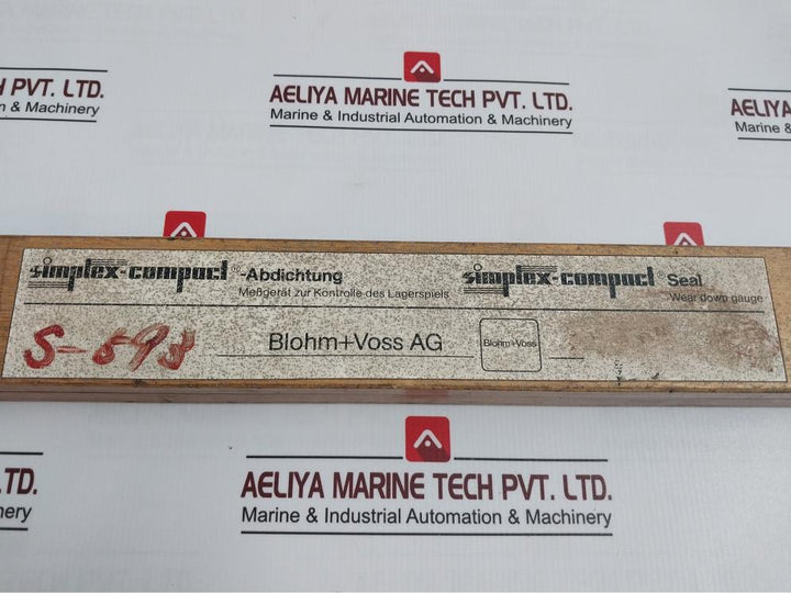 Simplex-compact Seal Wear Down Gauge S-593 Wh-222