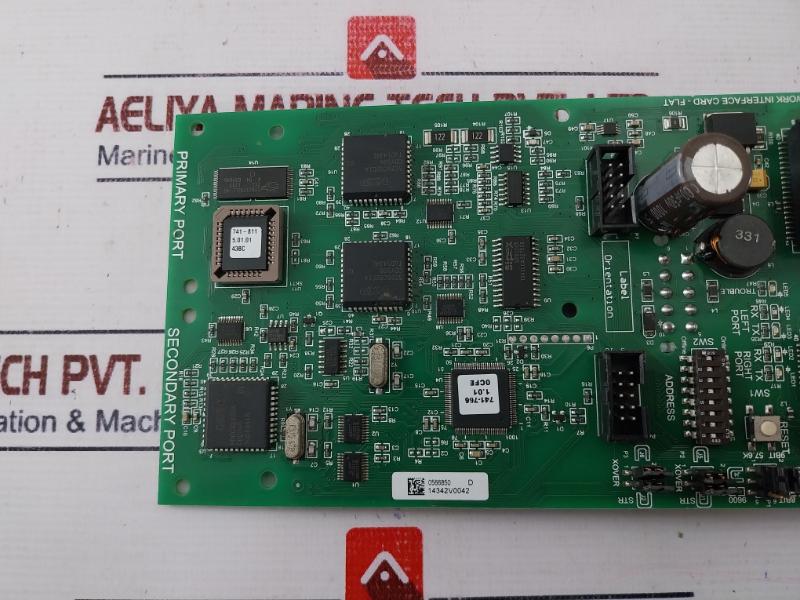 Simplex 4010-9922 Modular Network Interface Card 579-956 Rev: D
