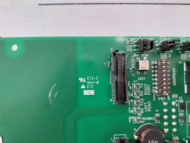 Simplex 4010-9922 Modular Network Interface Card 579-956 Rev: D