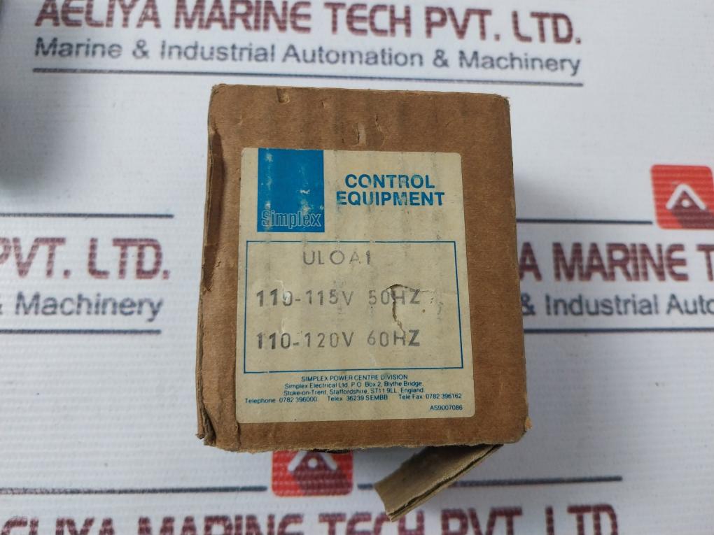 Simplex 4115496 Control Transformer 110-115V 50Hz