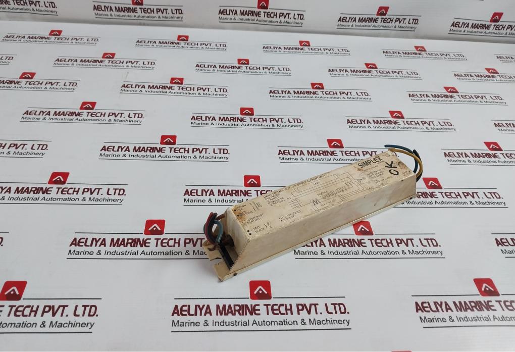 Simplex M427/40/P-/Q221 Fluorescent Lamp Ballast A01.335.227 110V 50Hz 80Ma