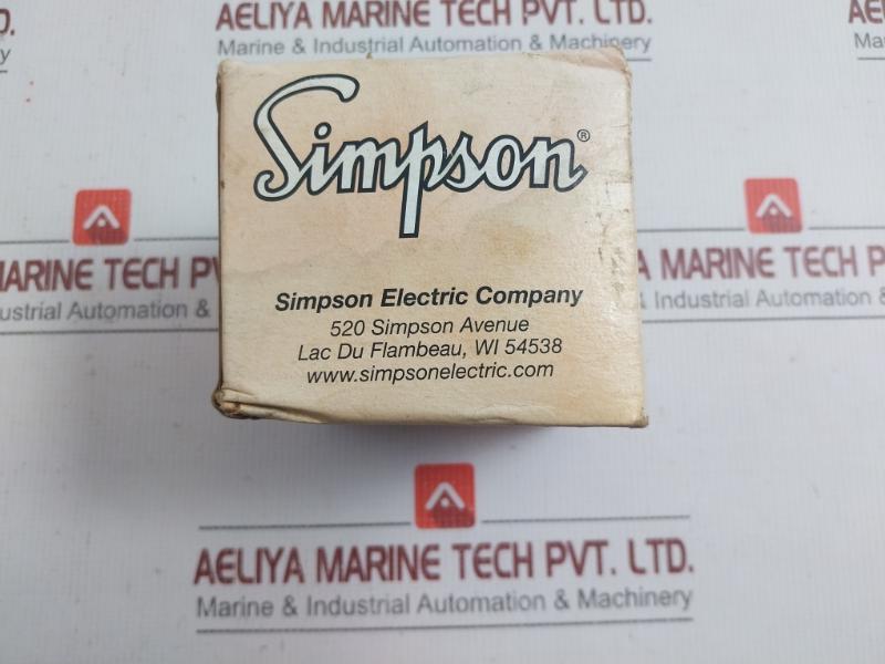 Panel Ammeter 03210 Simpson