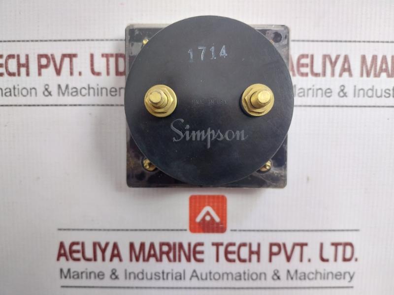 Panel Ammeter 03210 Simpson