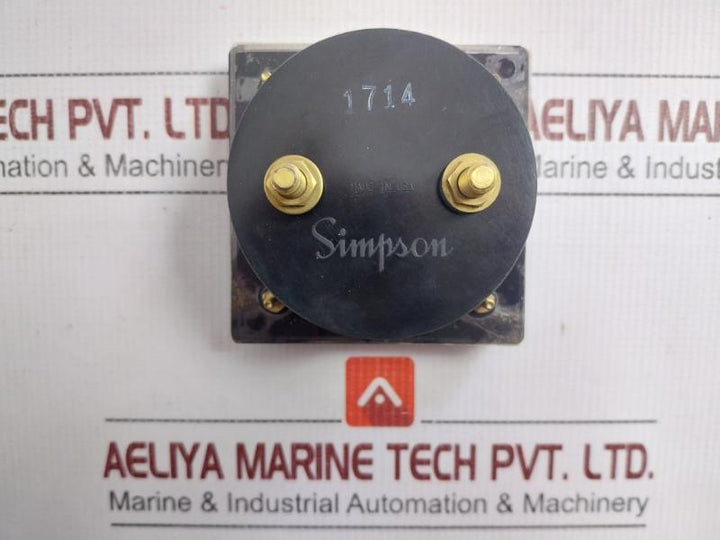 Panel Ammeter 03210 Simpson