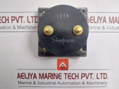 Panel Ammeter 03210 Simpson