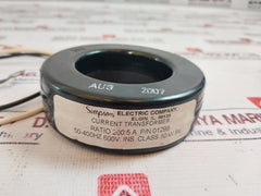 Simpson Electric 01299 Current Transformer 200:5 A