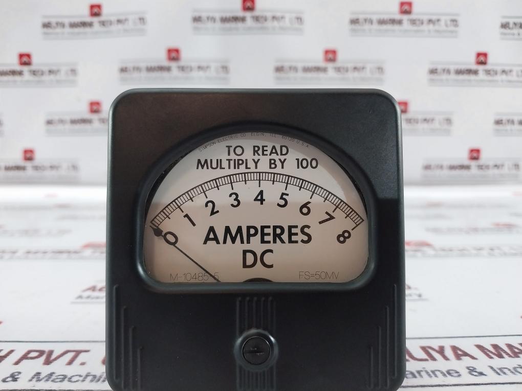 Simpson Electric M-10485-5 Panel Meter