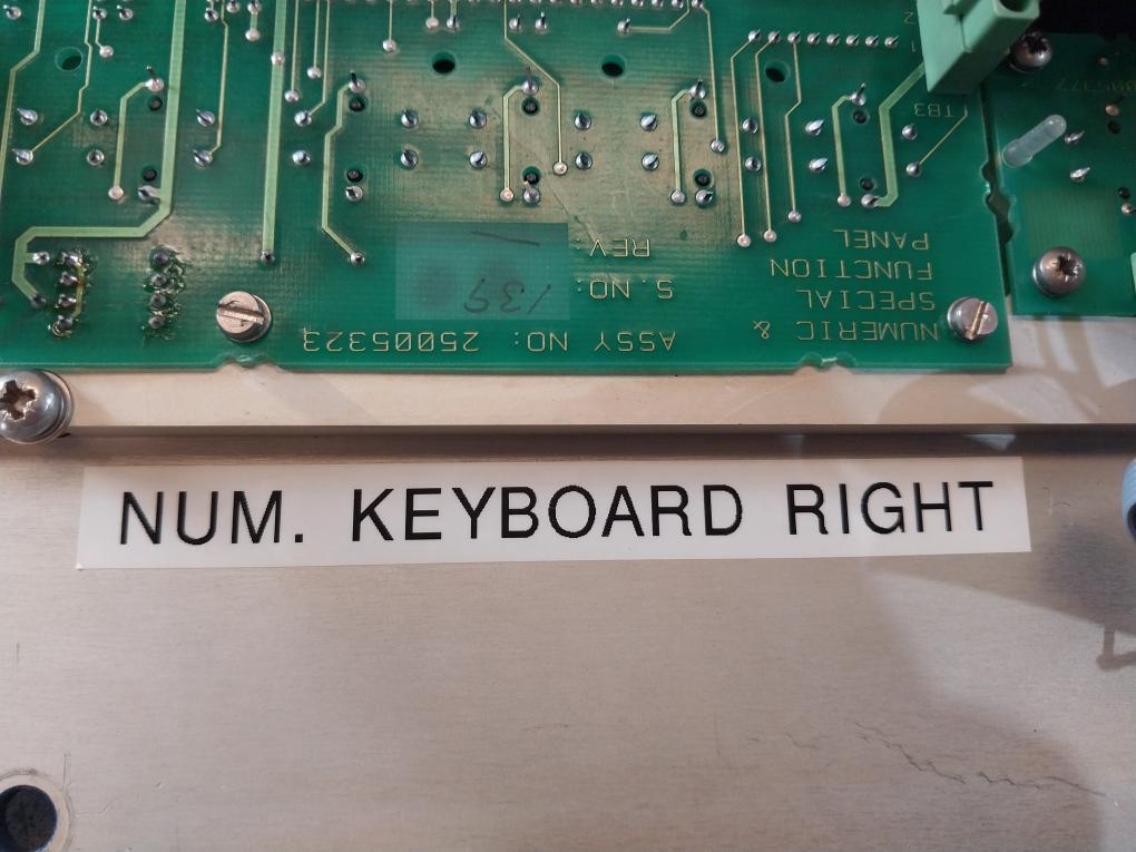 Simrad 25005331 Numeric & Special Function Panel