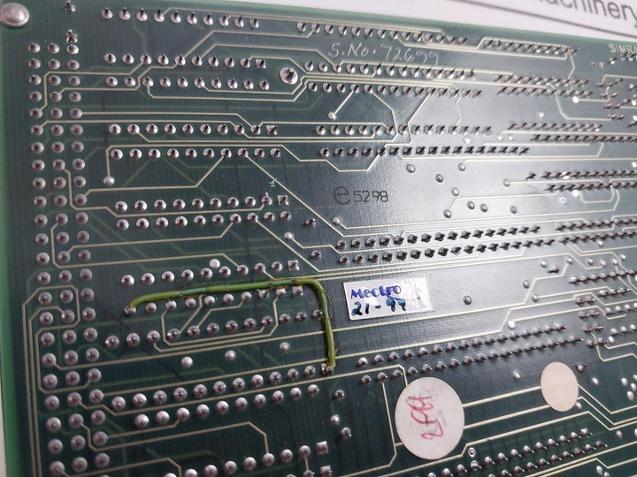 Simrad 381-11035 Printed Circuit Board Rev.A E5298