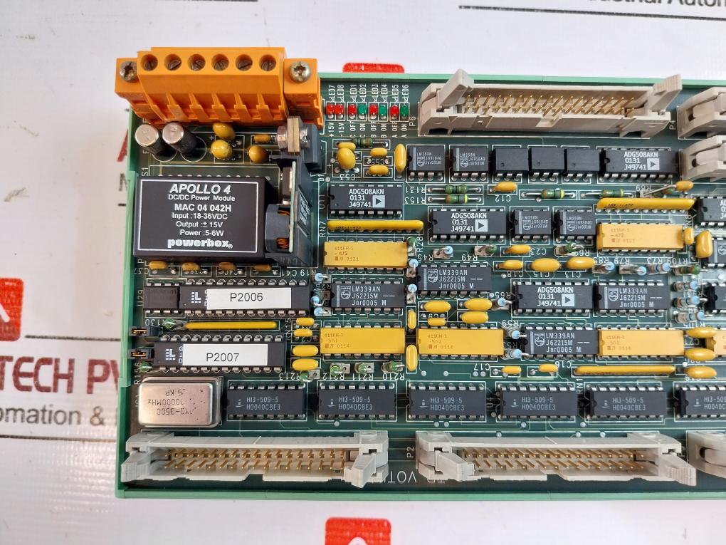 Simrad Albatross 37937588 Tb Voting Interface Circuit Board Panel 37937604 A