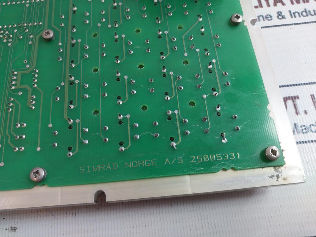 Simrad Norge 25005323 Numeric  Special Function Panel Ps2 Trackball 3 Botton