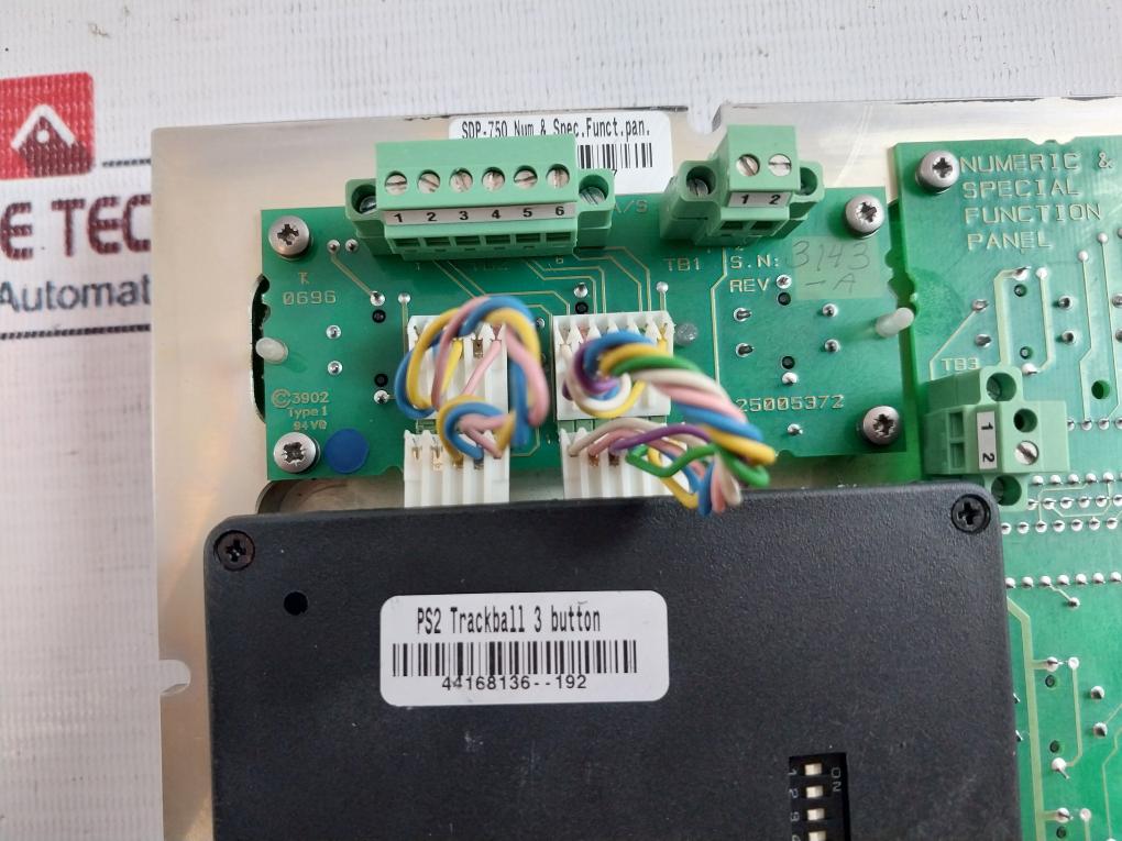 Simrad Norge 25005323 Numeric  Special Function Panel Ps2 Trackball 3 Botton