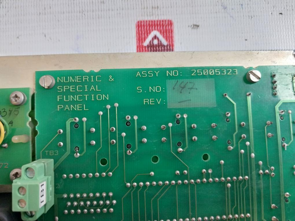 Simrad Norge 25005323 Numeric & Special Function Panel P200-1F20R00