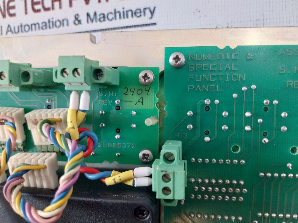 Simrad Norge 25005323 Numeric & Special Function Panel P200-8F20V00-x