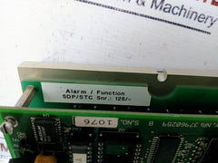 Simrad Norge 37960259 B Alarm/Function Sdp/Stc Panel 37960275 B