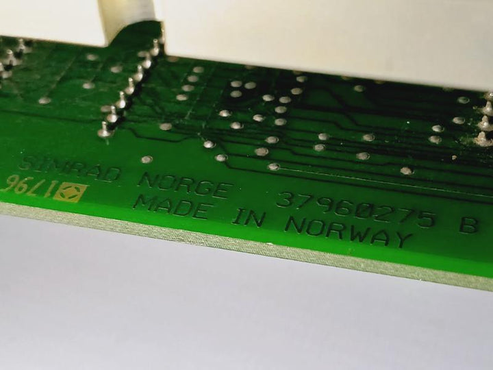 Simrad Norge 37960259 B Alarm/Function Sdp/Stc Panel 37960275 B