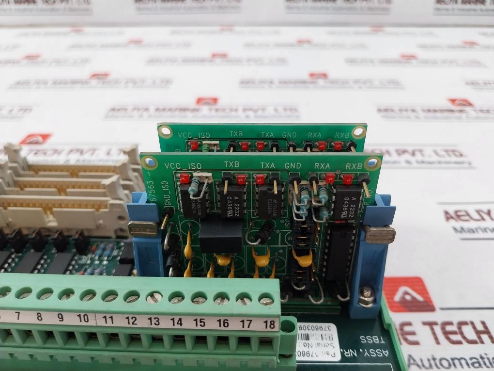 Simrad Norge 37960325 B Interface Circuit Board 37960309 Rev D