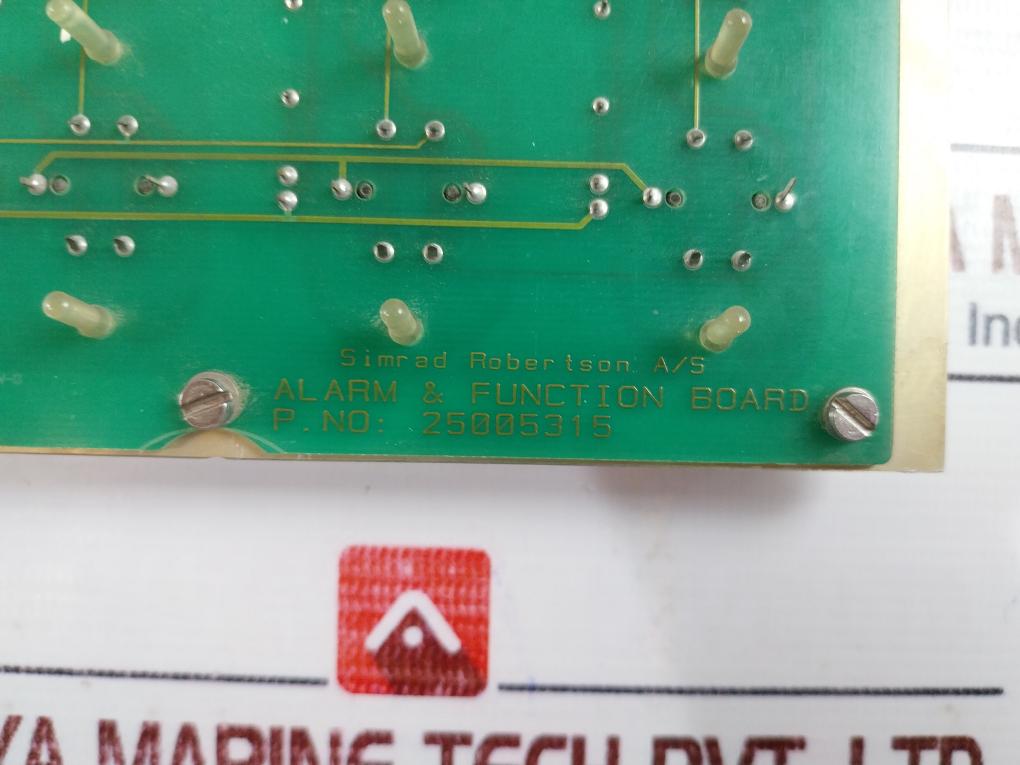 Simrad Robertson 25005315 Alarm And Function Board