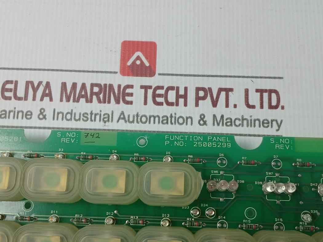 Simrad Robertson 25005315 Function Panel 25005299