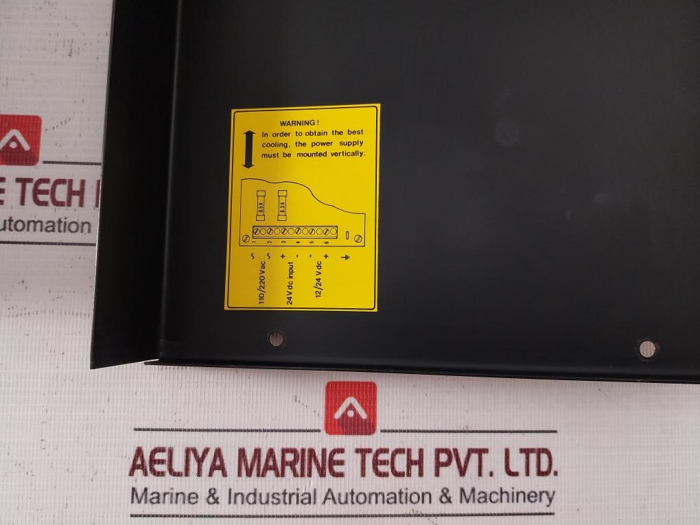 Simrad Shipmate Rs8036 Power Supply Str 8400 220Vac/24V/12V 2X110V 50Hz