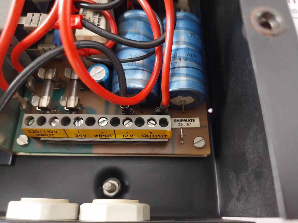 Simrad Shipmate Rs8036 Power Supply Str 8400 220Vac/24V/12V 2X110V 50Hz