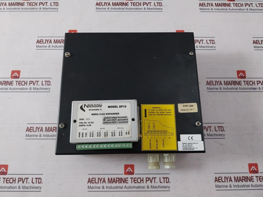 Simrad Shipmate Rs8036 Power Supply Str 8400 220Vac/24V/12V 2X110V 50Hz